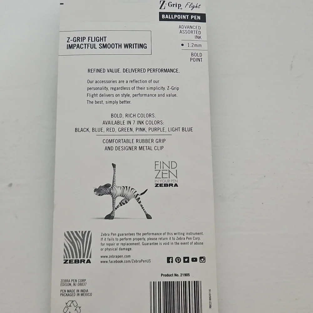 Ball point pen Zebra lot(2)